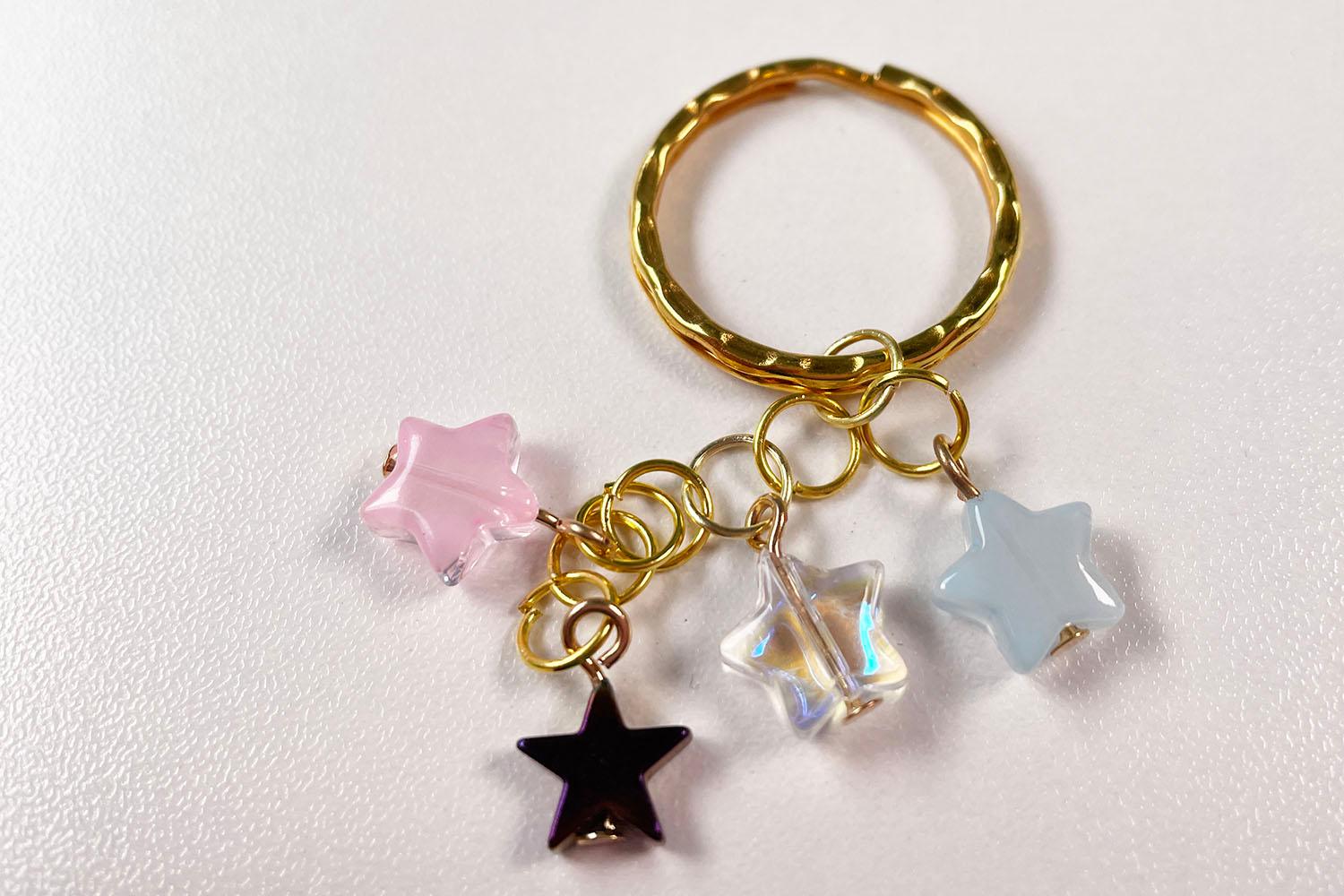 Diy Star Keychain Tutorial – Affordable Jewellery Supplies