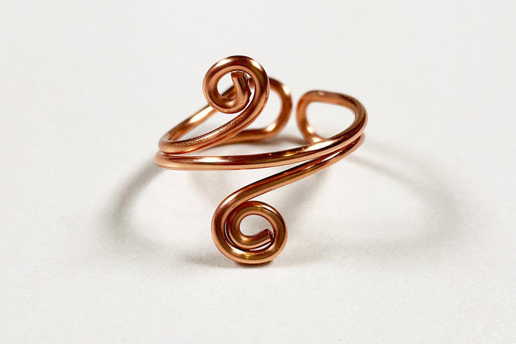 DIY Adjustable Wire Ring - Affordable Jewellery Supplies