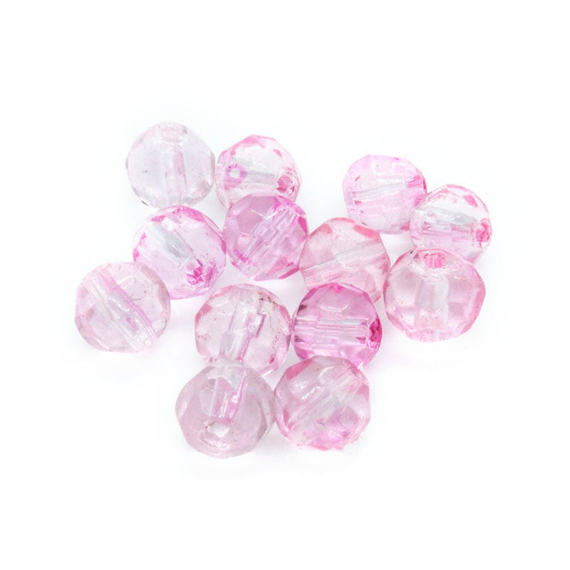 Load image into Gallery viewer, Crystal Glass Faceted Round 4mm Pink Mix - Affordable Jewellery Supplies
