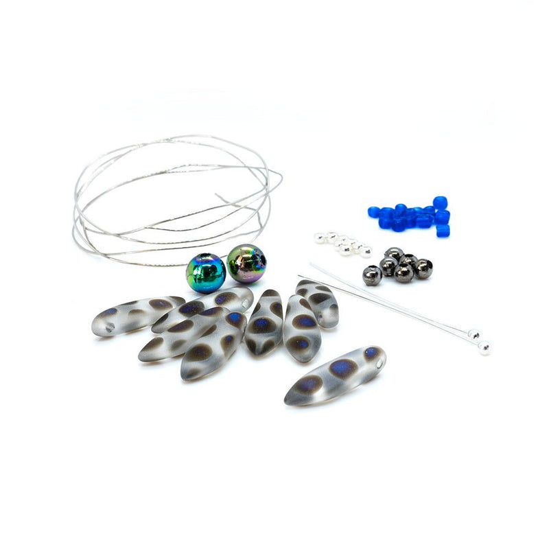 Load image into Gallery viewer, Dragonfly Earrings Kit 1 Dot - Affordable Jewellery Supplies
