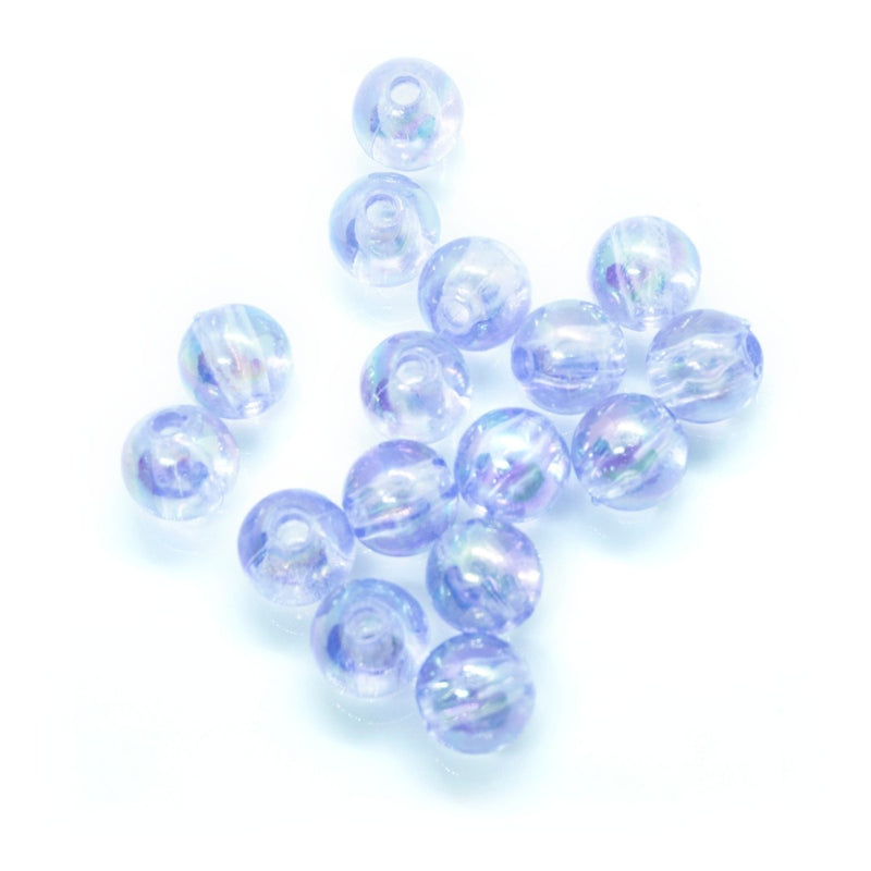 Load image into Gallery viewer, Eco - Friendly Transparent Beads 6mm Lavender - Affordable Jewellery Supplies
