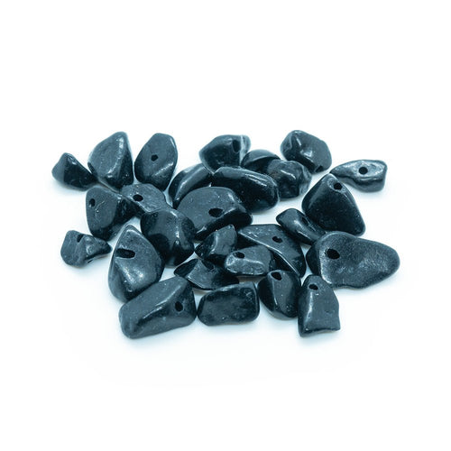 Black Onyx Chips Mixed Black - Affordable Jewellery Supplies