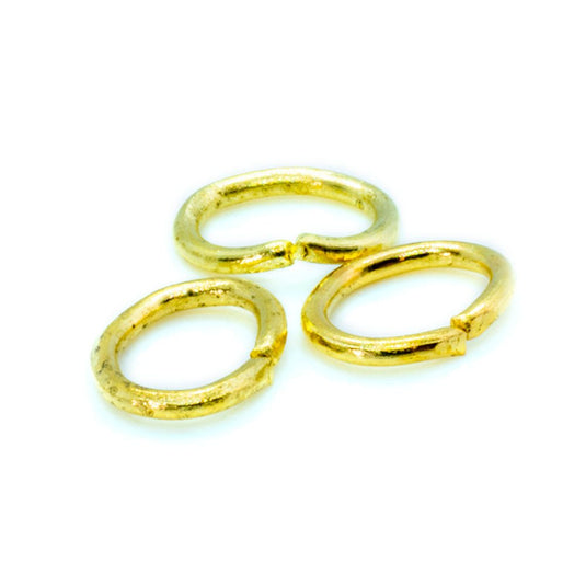 0.8x 4 Mm 20 Gaug Gold Plated Jump Rings, Tiny Jump Ring Connector