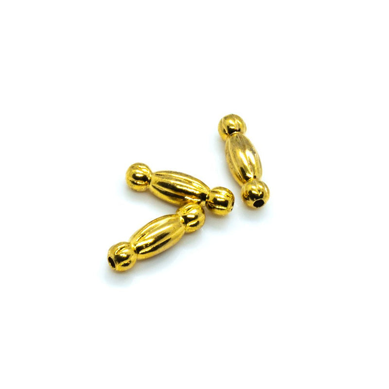 Load image into Gallery viewer, Tube 8mm x 2.5mm Gold - Affordable Jewellery Supplies
